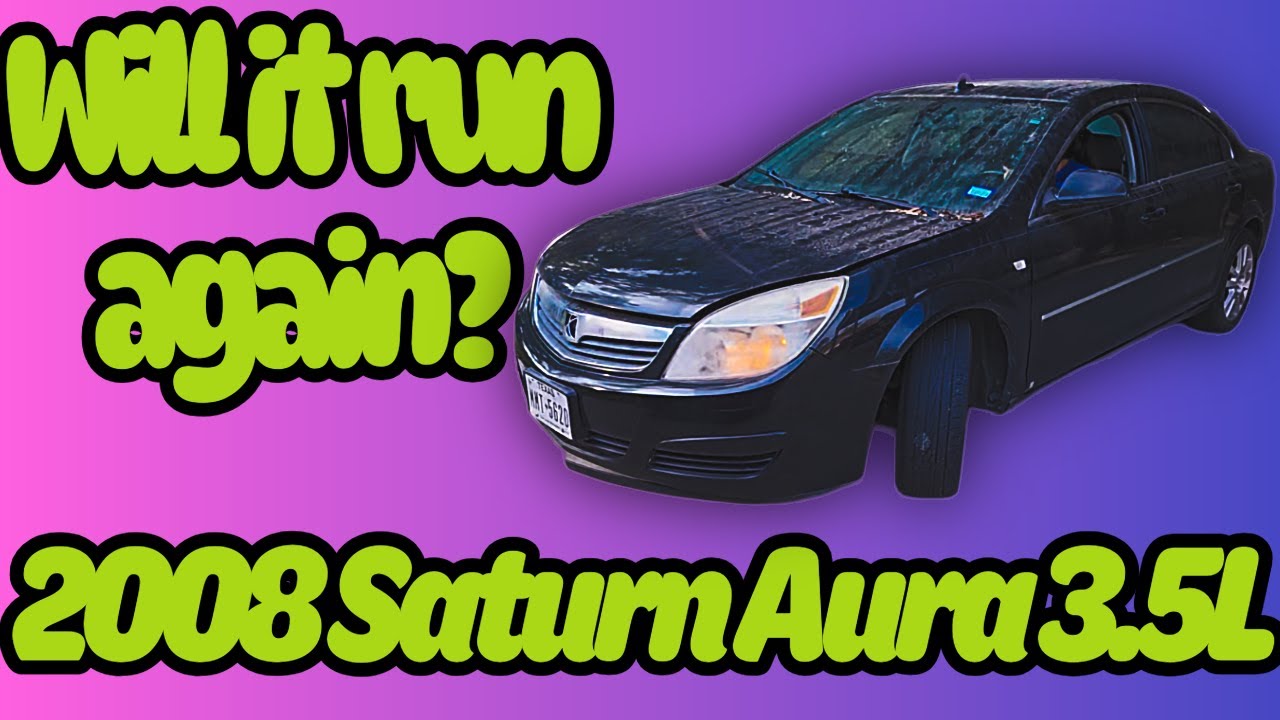 Will it run again? Intake Removal 2008 Saturn Aura 3.5L Part 1