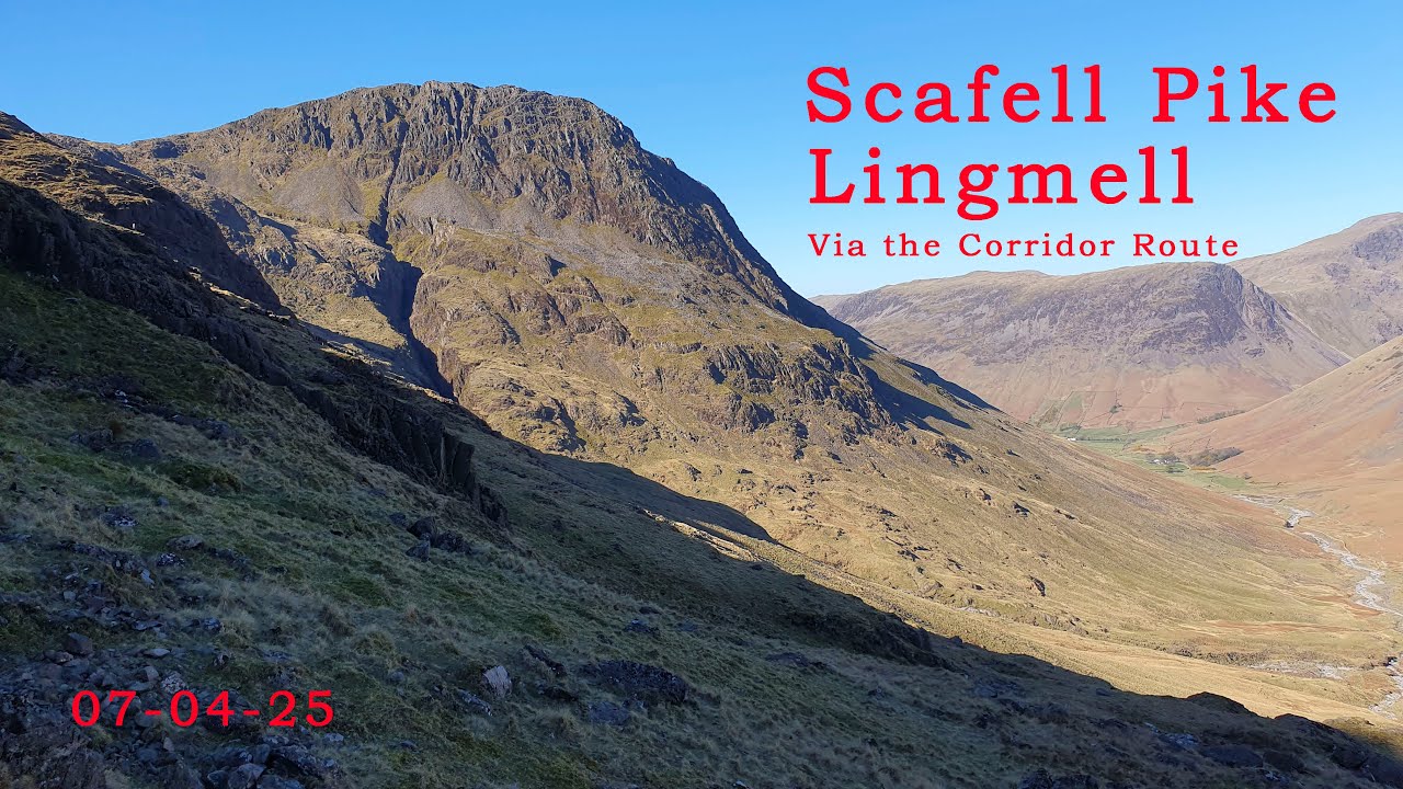Superb walk up to England's HIGHEST PEAK