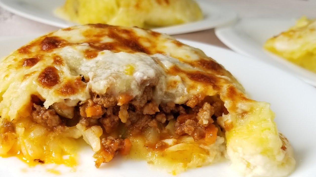 Картофельные бомбочки с фаршем/minced potato bombs