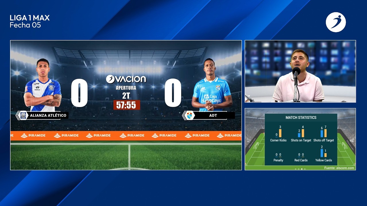 Alianza Atlético vs ADT por RADIO OVACION 🔴 #ENVIVO | LIGA 1 MAX