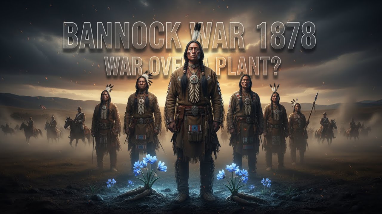 The Bannock War 1878: They Went to WAR Over a PLANT?! 😱 | Untold History