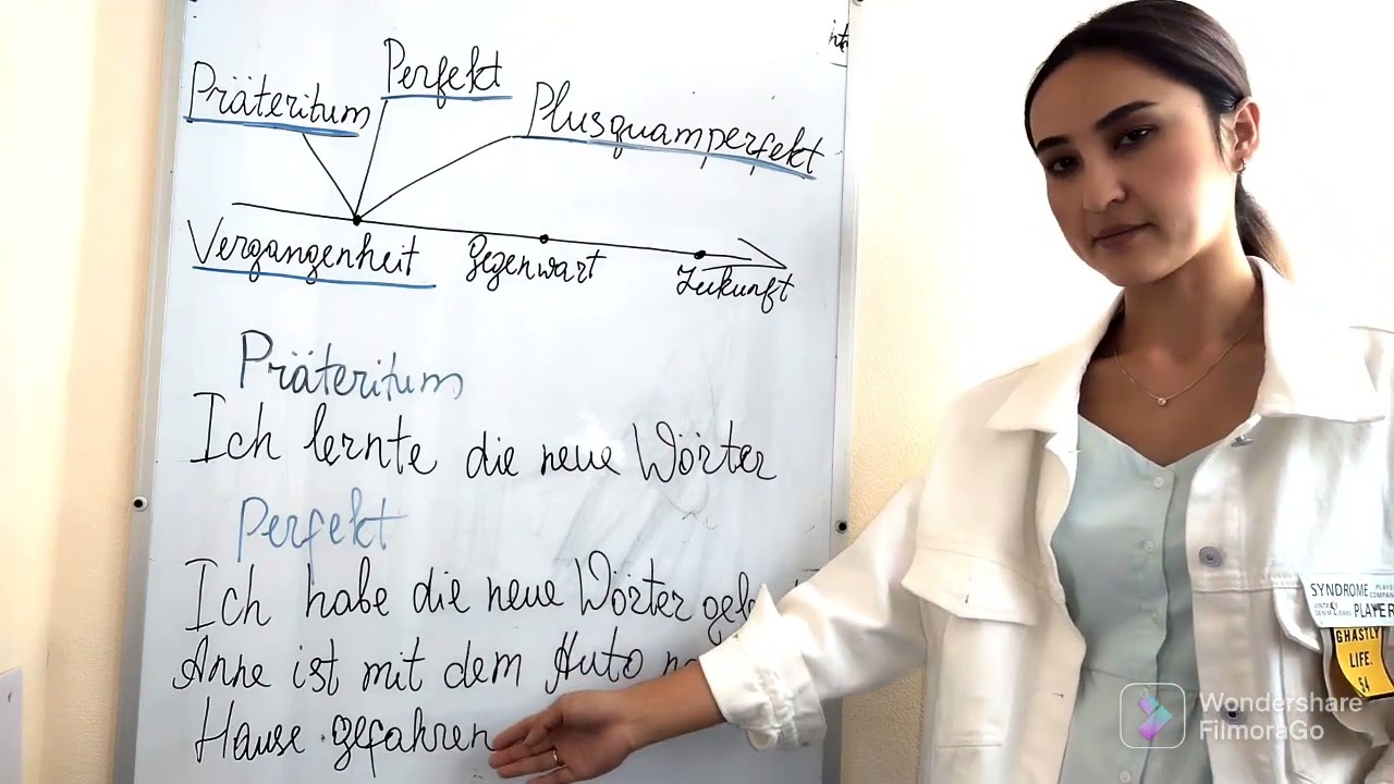 🇩🇪Vergangenheit🇩🇪Nemis tilida o'tgan zamonlar. Präteritum/Perfekt/Plusquamperfekt