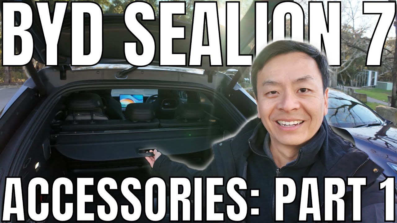 BYD Sealion 7 Accessories Part 1: Boot & Exterior Add-Ons from Top BYD