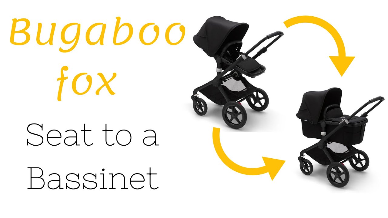 Как заменить сиденье Bugaboo Fox на люльку