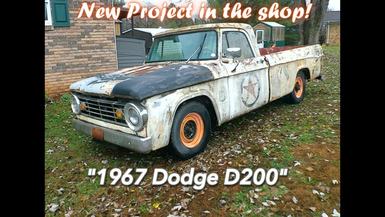 67 dodge D200 — новый проект, давайте посмотрим!