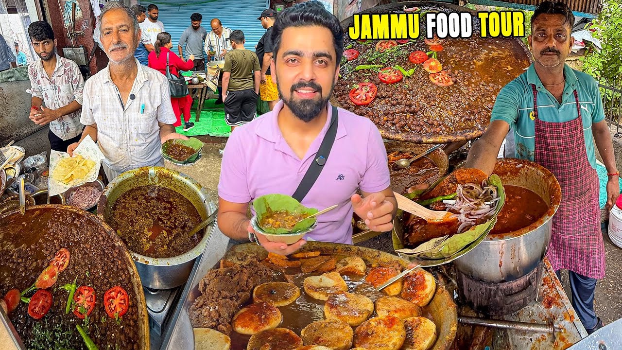 Jammu Street Food Tour | Best Food in Jammu | Best Breakfast of Jammu | Street Food India 