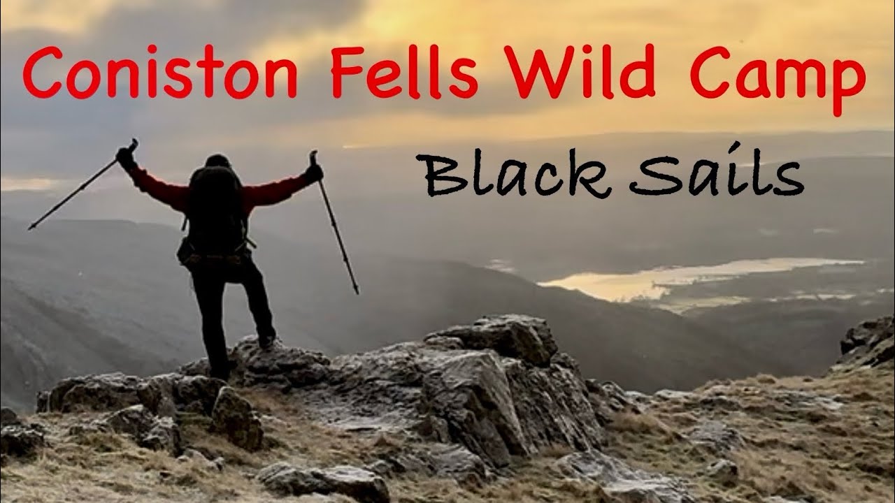 Coniston Fells Winter Wild Camp on Black Sails the Missing Wainwright in the Hilleberg Nammatj 2