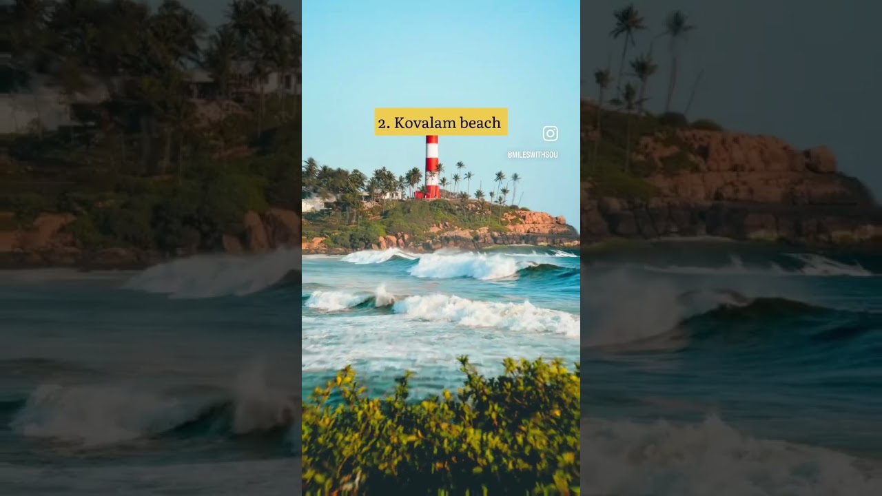 Top 5 beaches in Kerala 🏖️