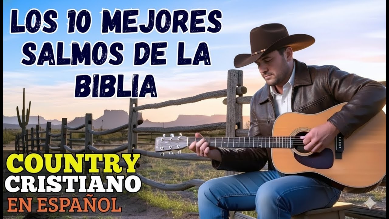 ❤️ LOS 10 MEJORES SALMOS de la BIBLIA Cantados en COUNTRY – para fuerza y sanación 🎵