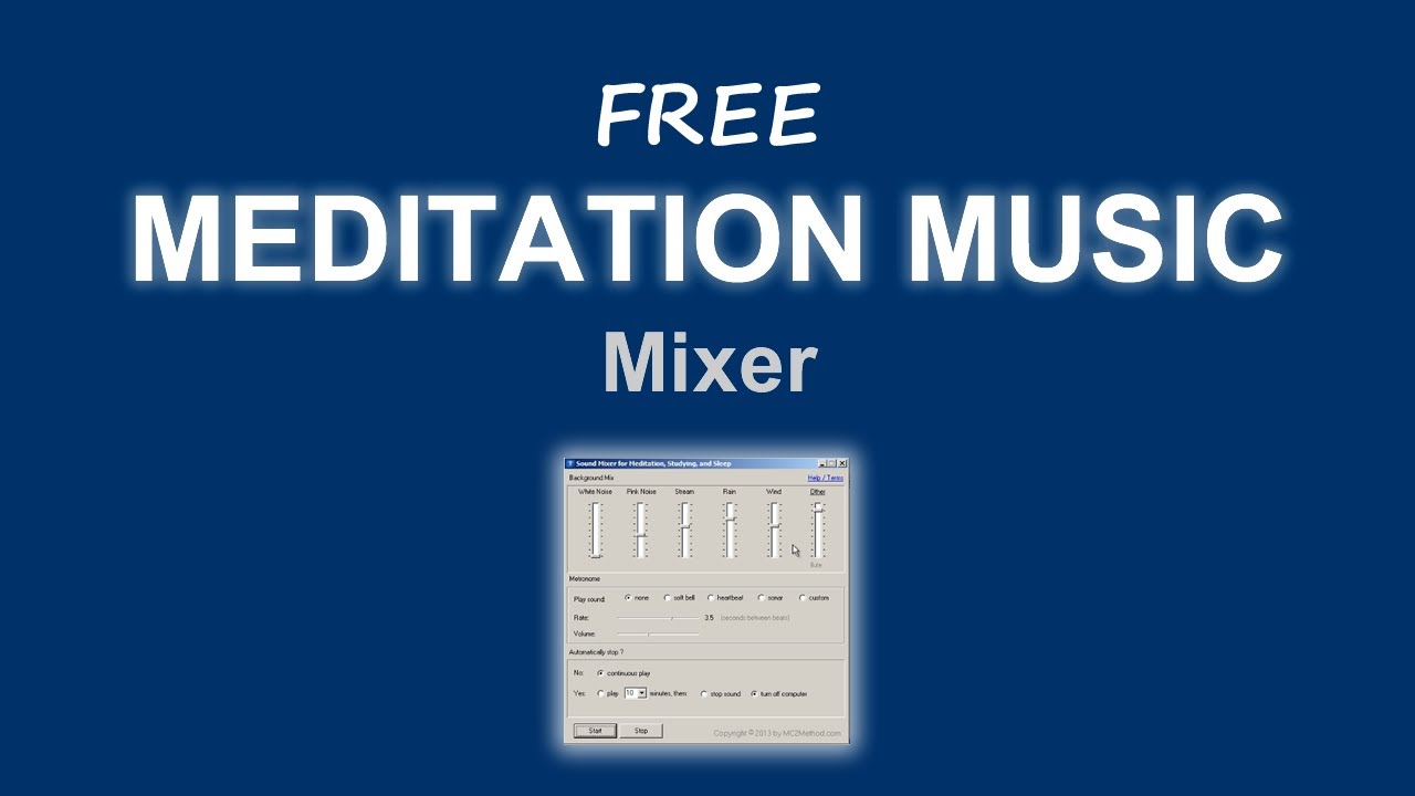 Meditation Music (Free Software)