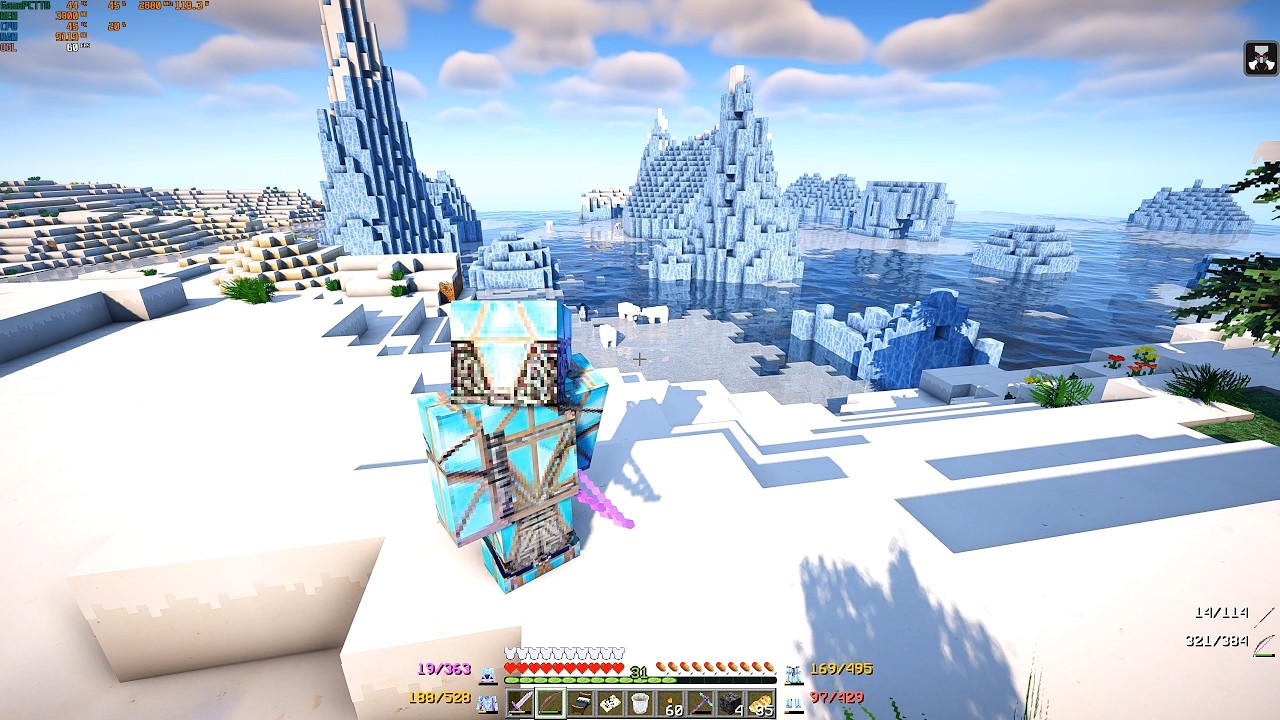 Minecraft Java 1.20.2 Part 104 Ray Tracing High Bitrate FULL MOD HARDCORE
