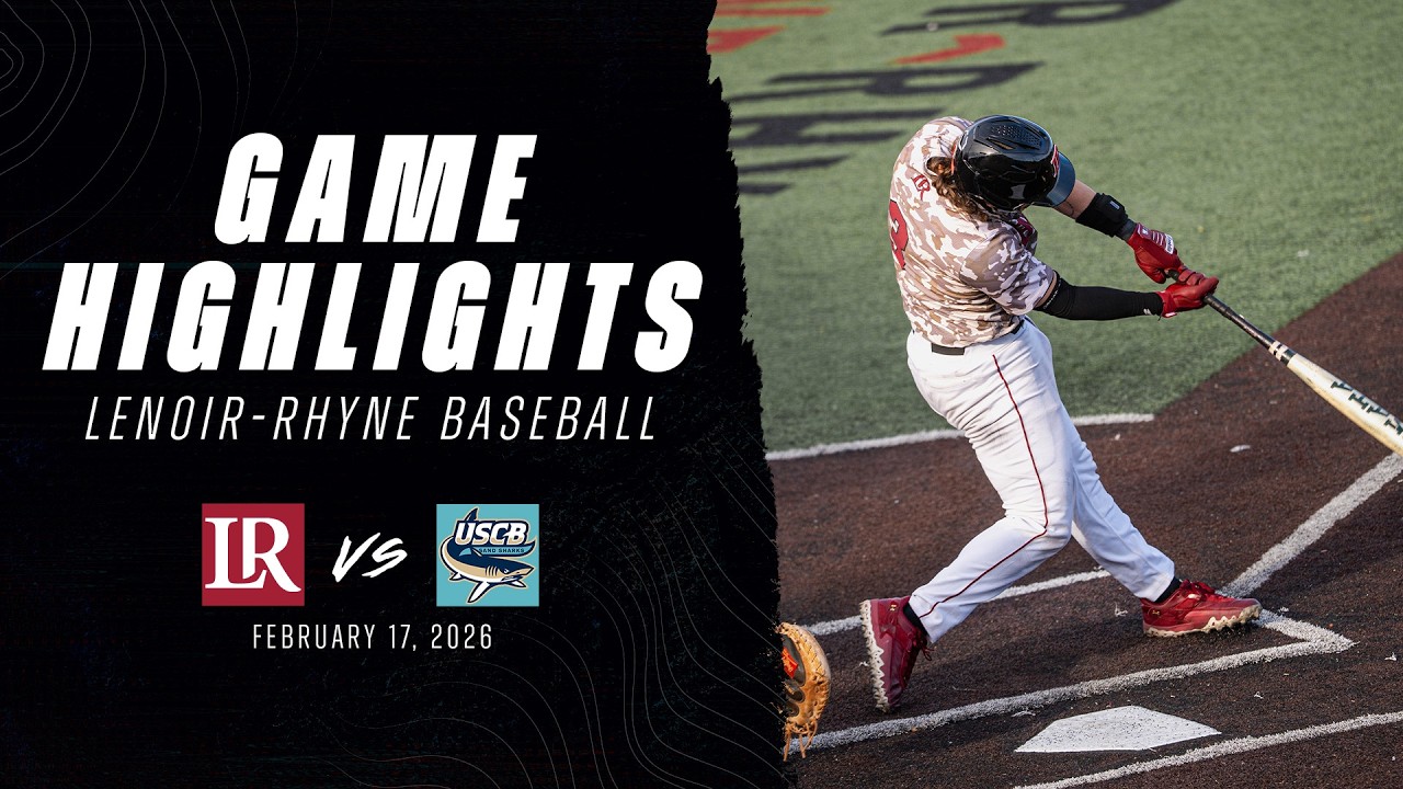 Game Highlights: Lenoir-Rhyne Baseball vs. USC Beaufort