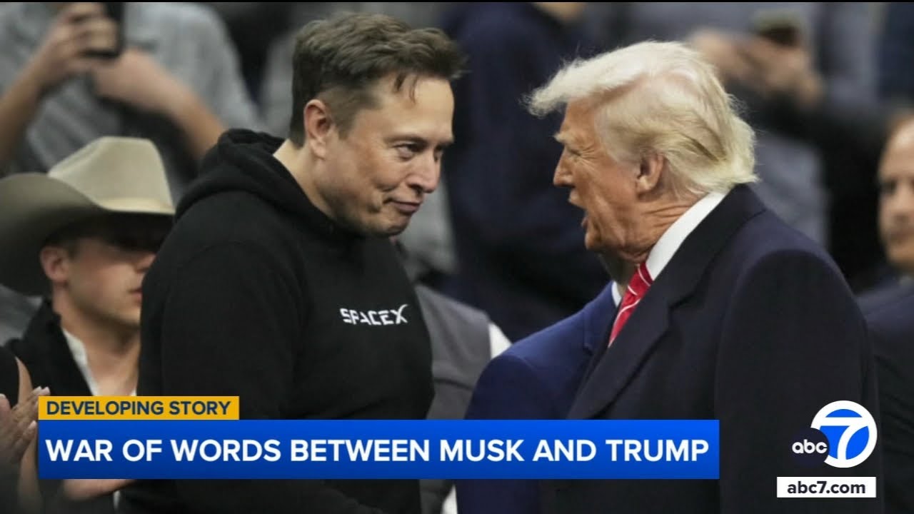 WAR OF WORDS: Trump calls Elon Musk &ldquo;man who has lost his mind&rdquo;