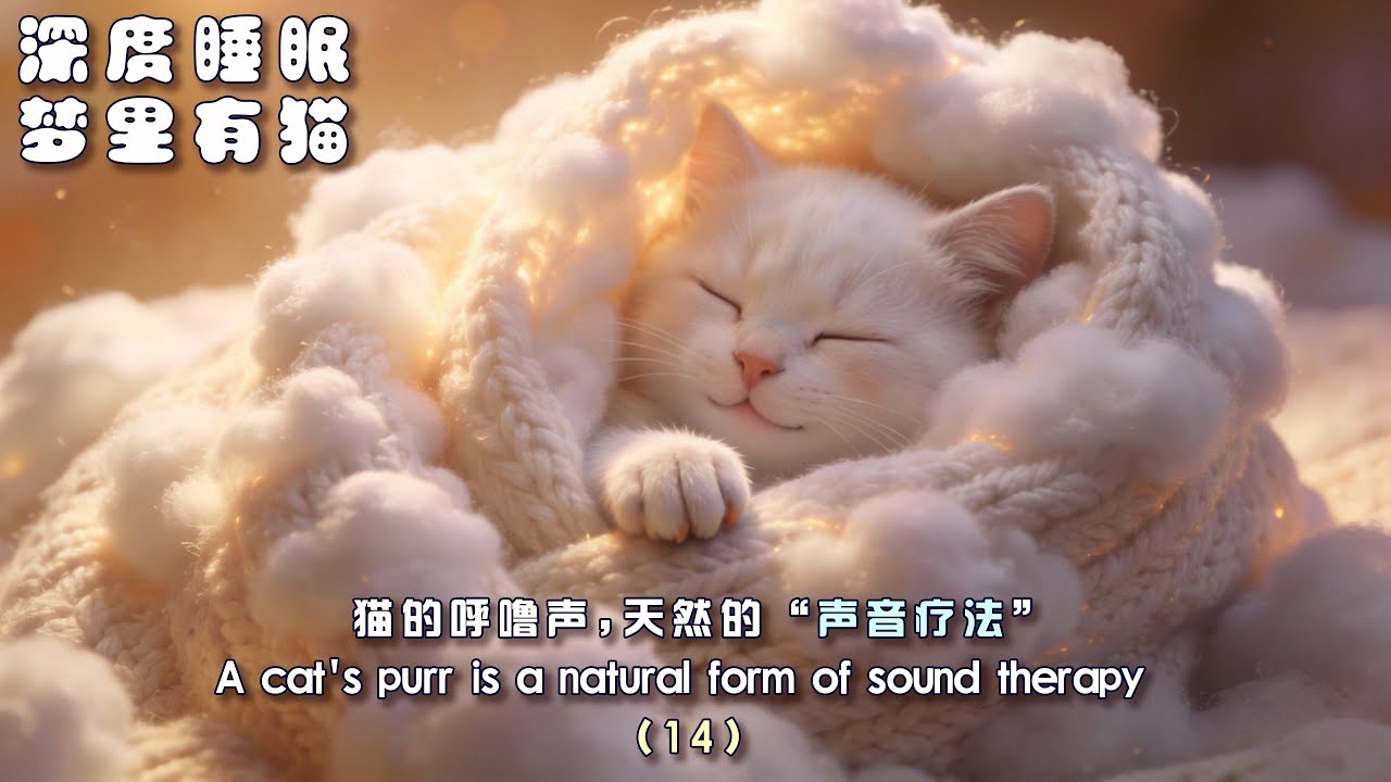 Dreamshore Flower-Cat 梦里有猫 （14） Provide natural 'sound therapy' for you.为你提供天然的“声音疗法”