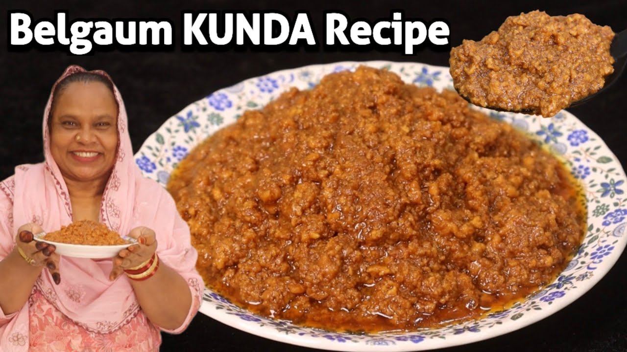 Belgaum KUNDA Recipe | Indian Sweets Recipe | Street Food Zaika