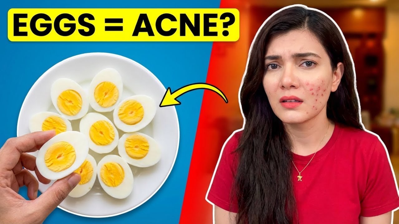 Is Egg Really Causing Your Acne? Dermatologist Analysis | #apoorvaupase