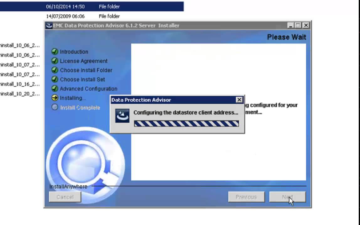 EMC Data Protection Advisor - Application Server Clustering