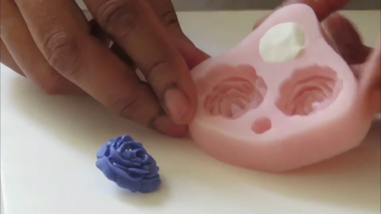 MOLDE SILICONE ROSAS