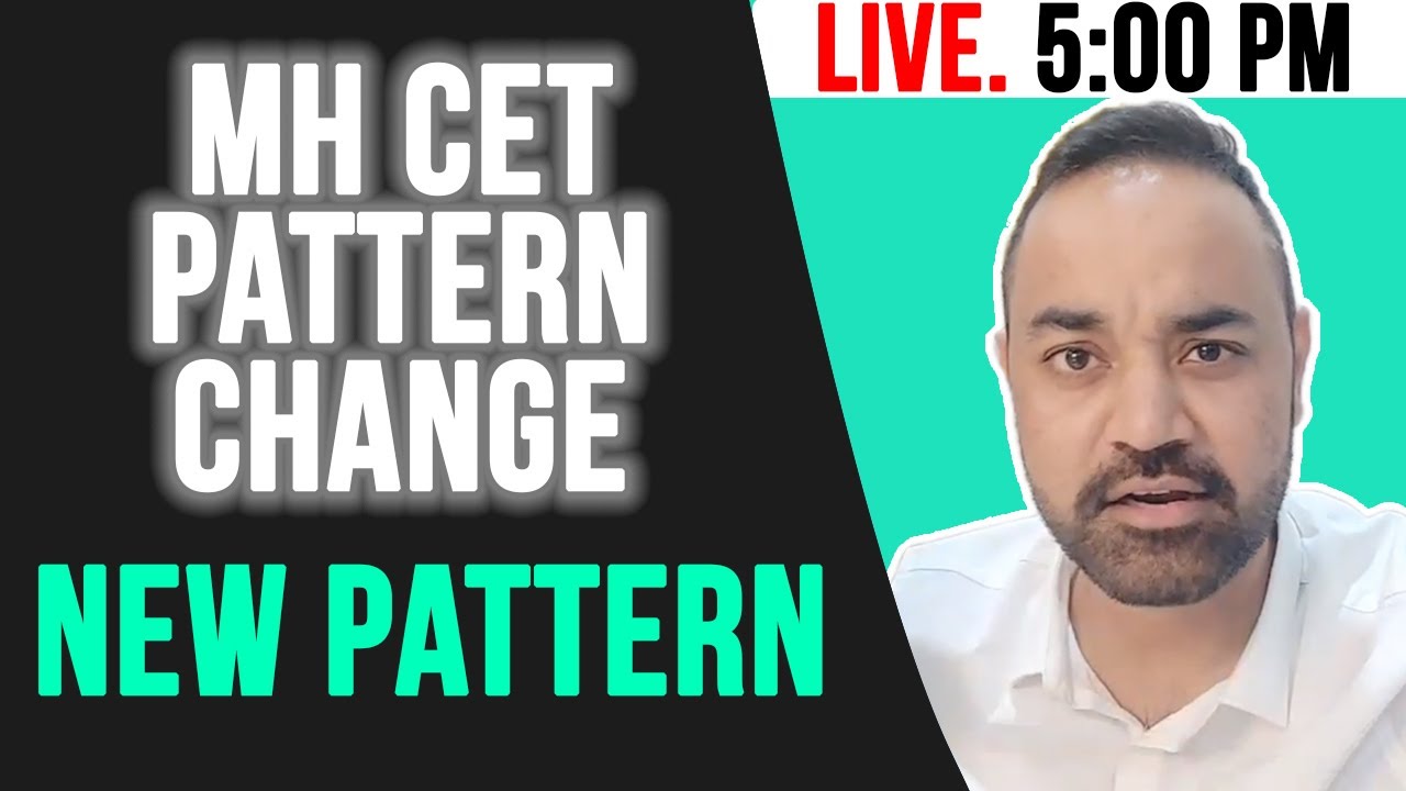 MH CET Pattern Change | New Pattern | Time Cut | MBA from JBIMS | CET 2021