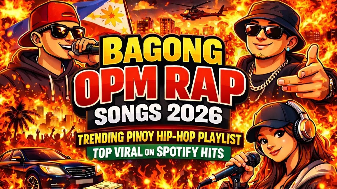 Bagong OPM Rap Songs 2026 🔥 Trending Pinoy Hip-Hop Playlist ⚡Top Viral on Spotify Hits