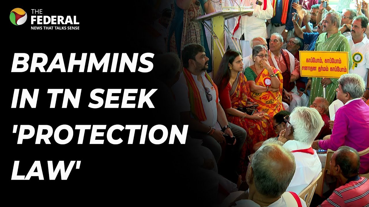 Brahmins in Chennai protest against 'ongoing slander campaign'