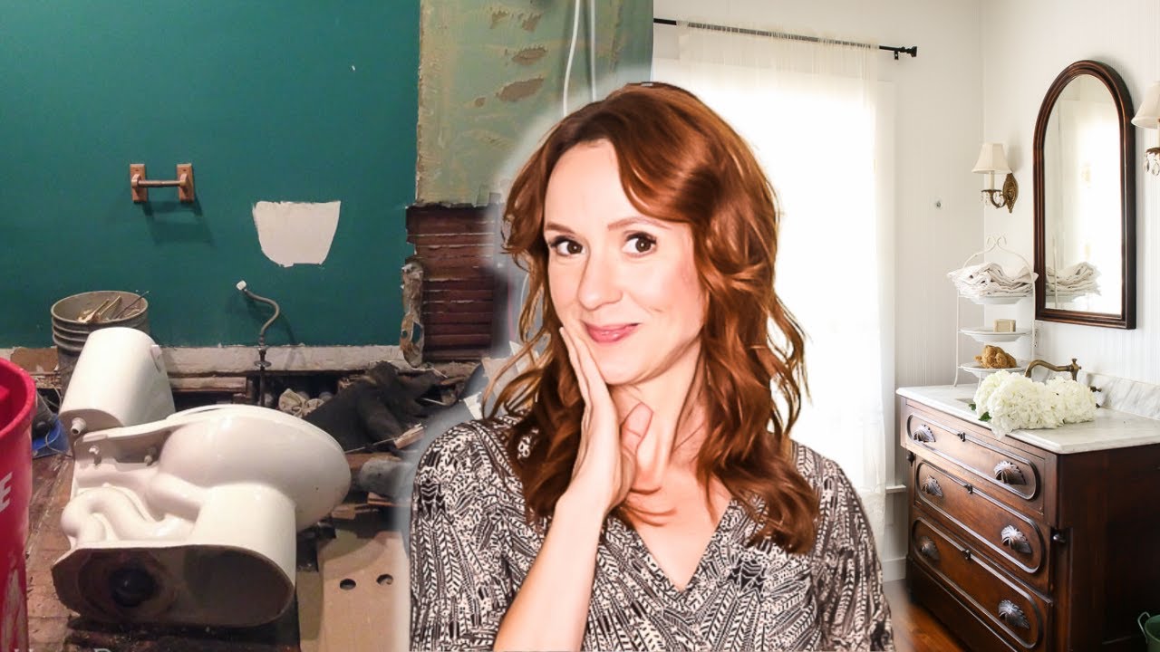 My EXTREME Bathroom Makeovers | Before & After of 1906 Farmhouse