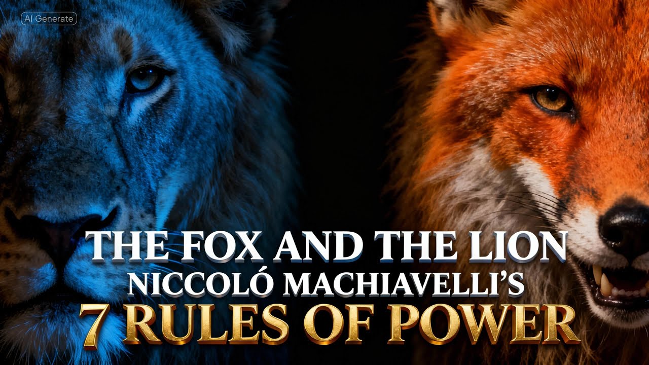 The Fox and The Lion: Niccolò Machiavelli’s 7 Rules of Power ll AURELIUS MINDS