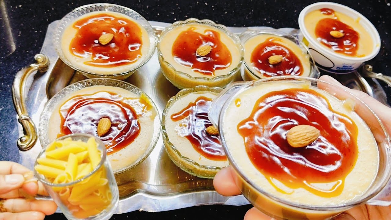 لو عندك كوب مكرونة❗مش حتصدقي المكرونة ممكن تطلع تحلية كده❗بدون بيض ولا دقيق ولا نشا🔥