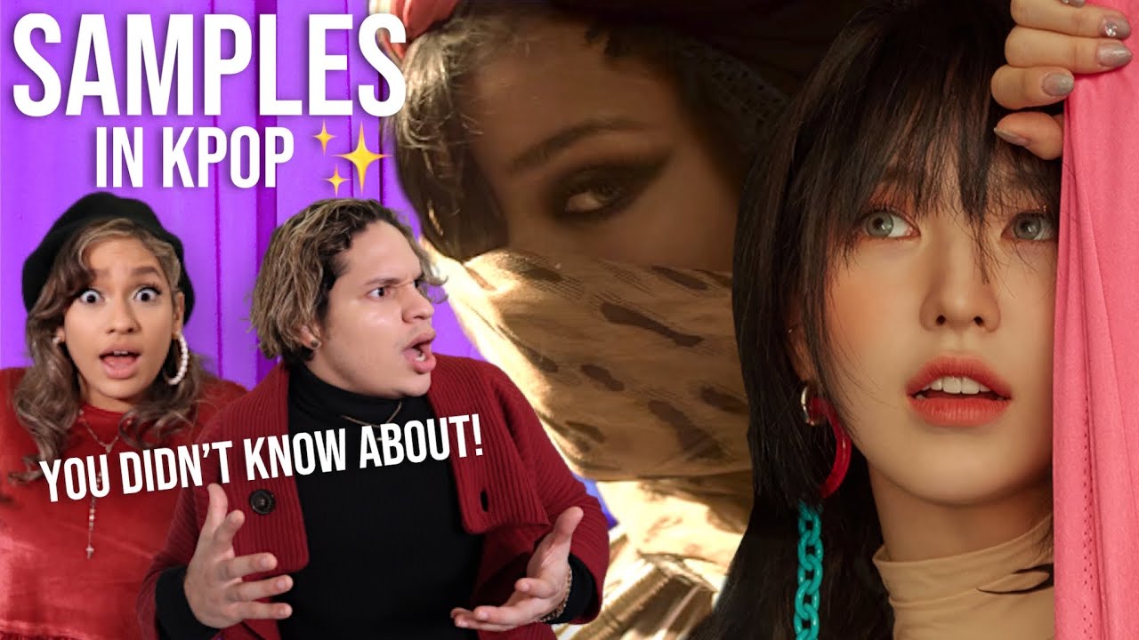 WHAT!? Waleska & Efra react to KPOP SONGS THAT SAMPLED OTHER SONGS