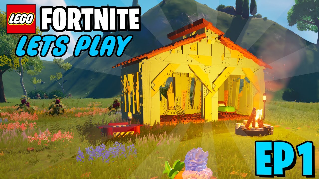 The PERFECT Start! | Lego Fortnite Lets Play Episode 1