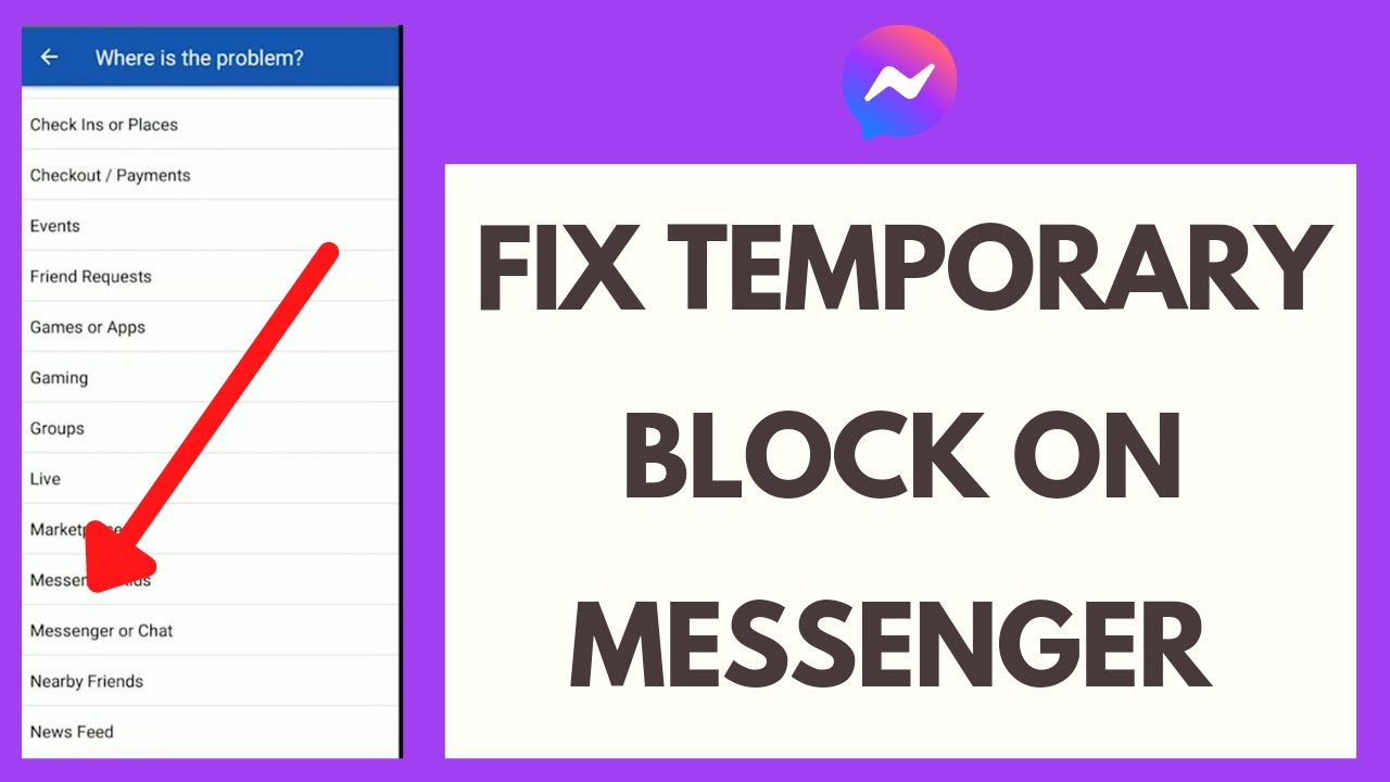 Заблокировано в Messenger: как исправить временную блокировку в Messenger