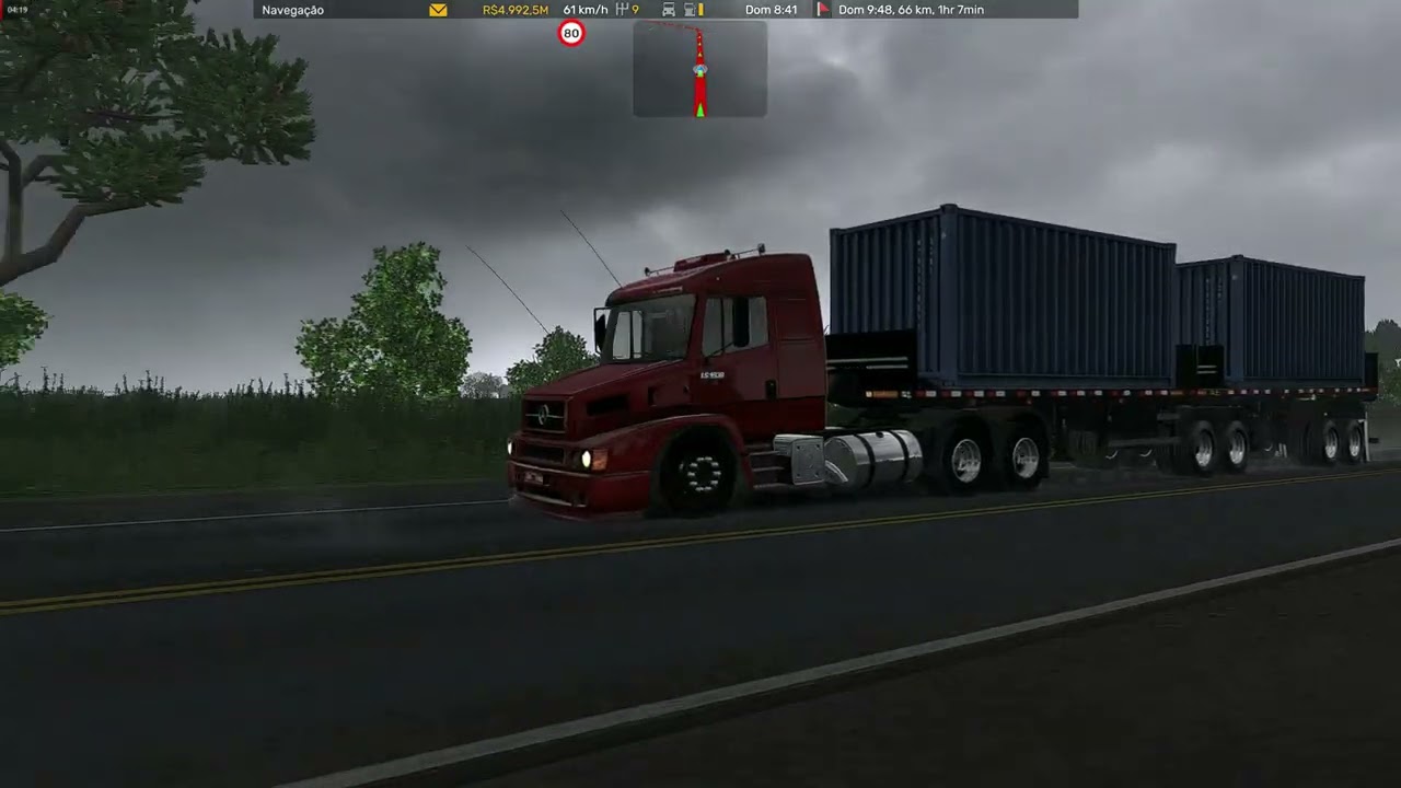 VIAGEM INSANA NO 1938 PUXE DE CONTAINER BOTANDO PRESSÃO MAPA ELDORADO PRO Euro Truck Simulator 2
