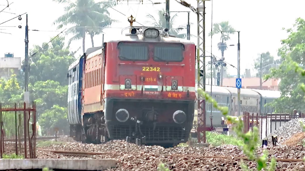 [3in1] Trains on Beautiful Curve! Modukuru Curve | AVK Trainzone