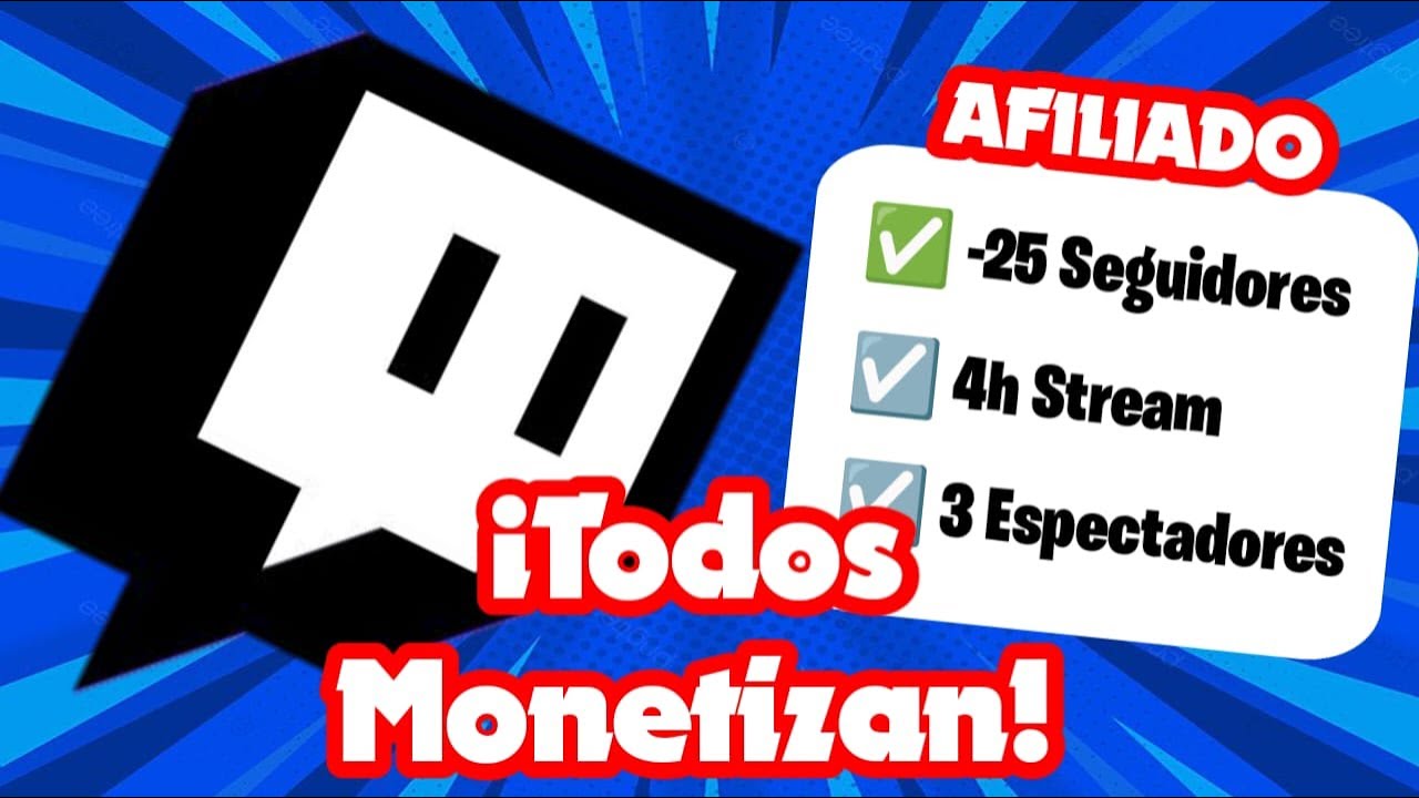 &iexcl;&iexcl;Nuevos REQUISITOS para ser AFILIADO de TWITCH 2025!!