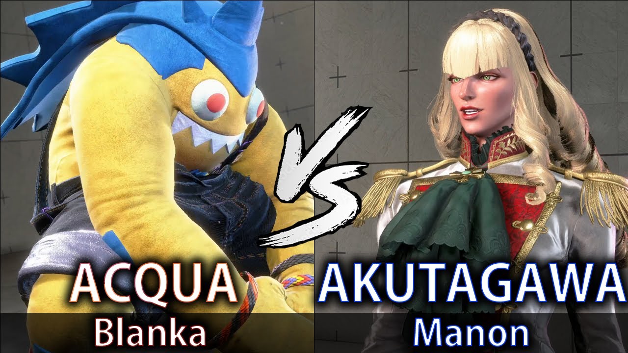 ACQUA (Blanka) vs AKUTAGAWA (Manon) - [Street Fighter 6] (REPLAY)