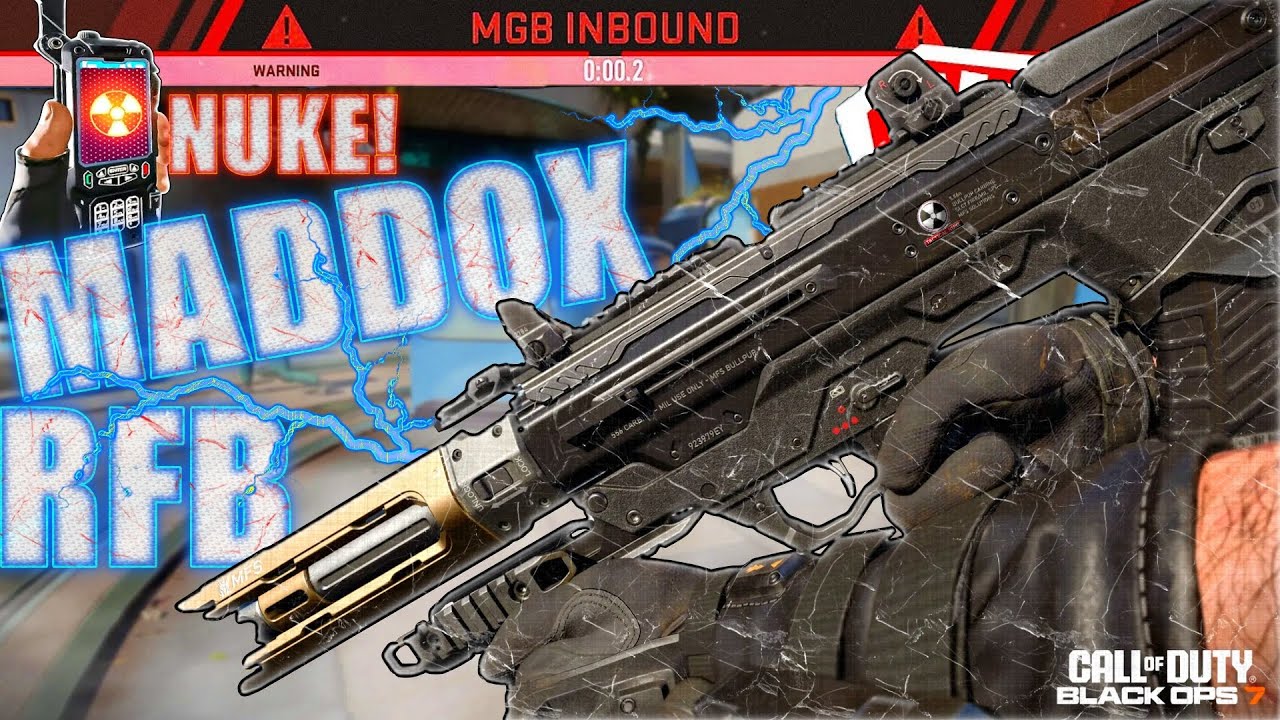 BO7 NUKE! NO RECOIL MADDOX RFB is BACK😍 Christmas NOOBS (Black Ops 7 Multiplayer)