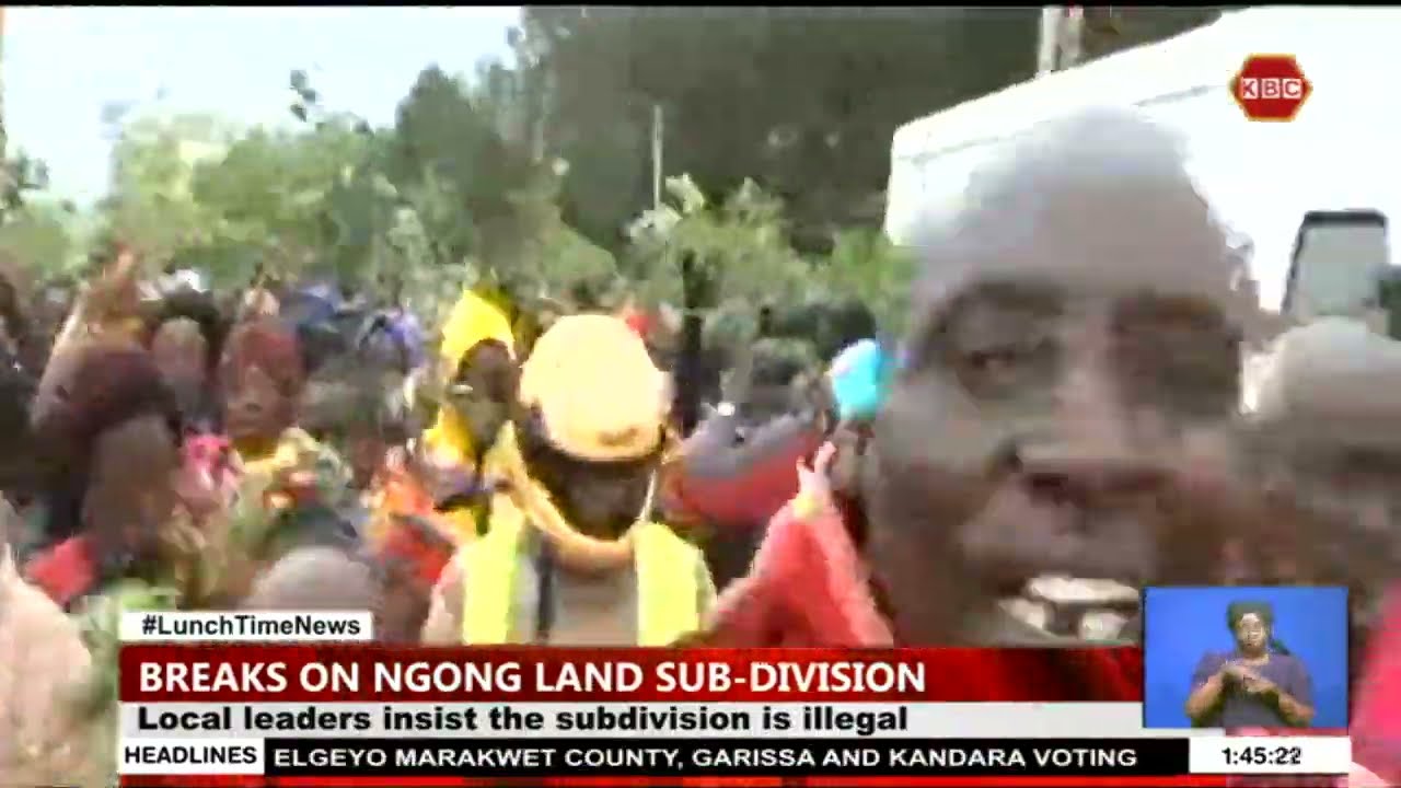 Govt suspends further subdivision and activities at the disputed Kibiko land in Ngong, Kajiado