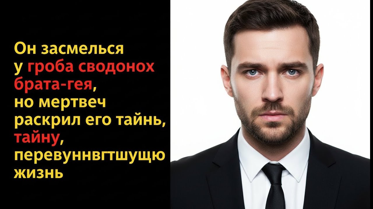 Он засмеялся у гроба сводного брата-гея — пока мертвец не раскрыл его тайну
