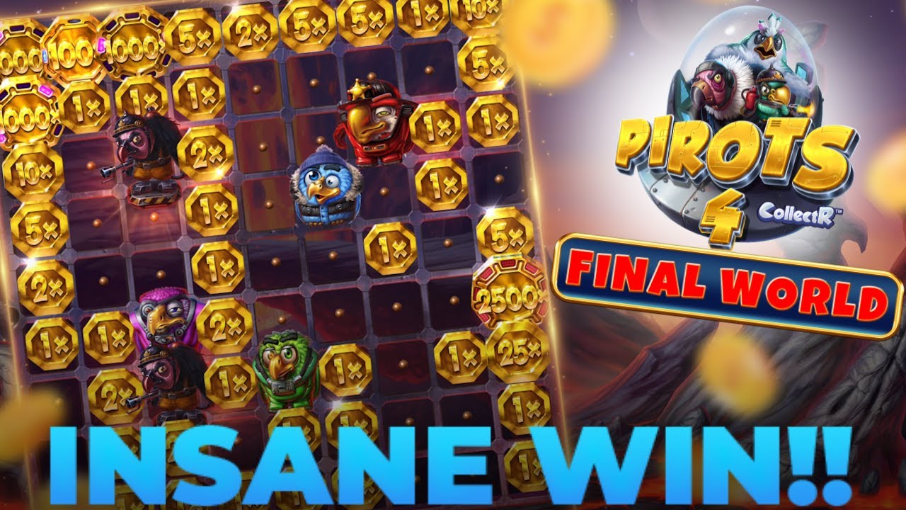 INCREDIBLE BIG WIN ON PIROTS 4 BY ELK STUDIOS (FINAL WORLD) 🦜🔥