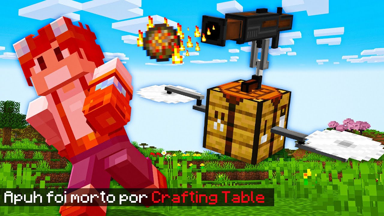 TUDO quer me MATAR no minecraft