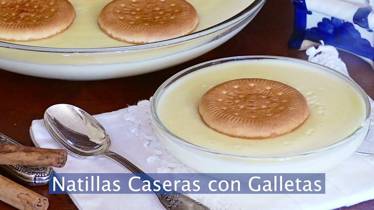 Natillas Caseras con Galletas 🍪 Mambo Cecotec ¡RIQUÍSIMAS! 😋