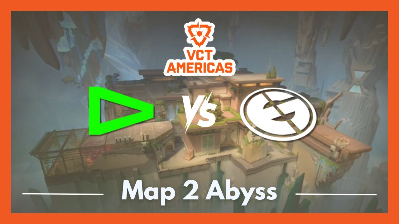 LOUD vs EG | VCT Americas Kickoff | Map 2 Abyss