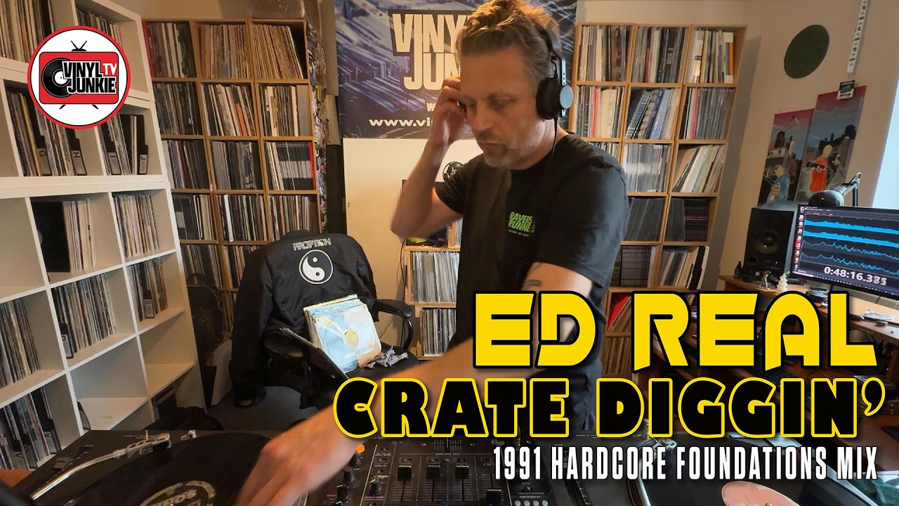 Ed Real – 1991 Hardcore Foundations Mix | Crate Diggin’ (All Vinyl Oldskool Hardcore)