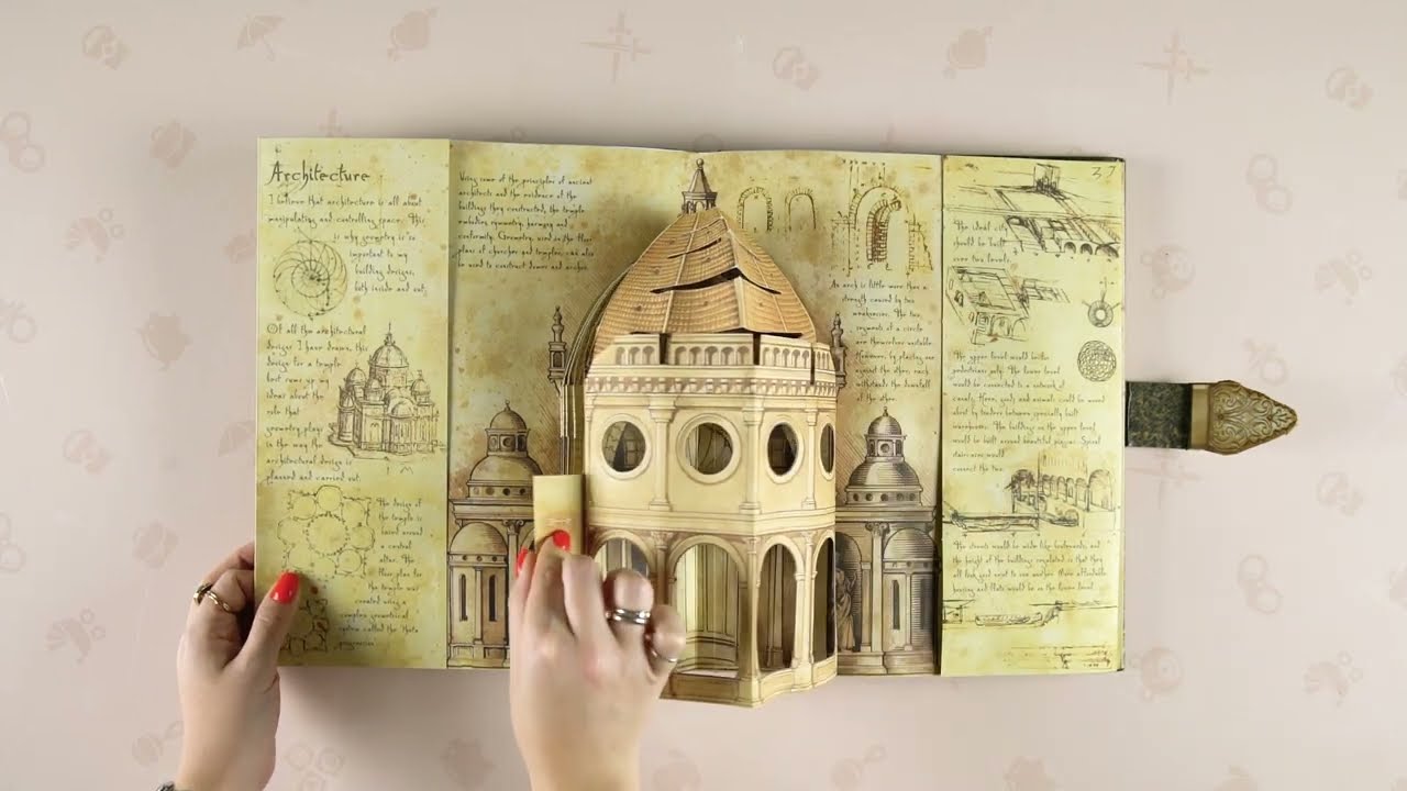 Inventions: Pop-up Models from the Drawings of Leonardo da Vinci