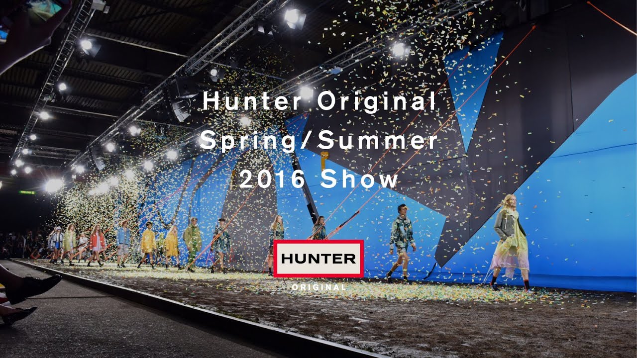 Hunter Original Spring/Summer 2016 London Fashion Week Show