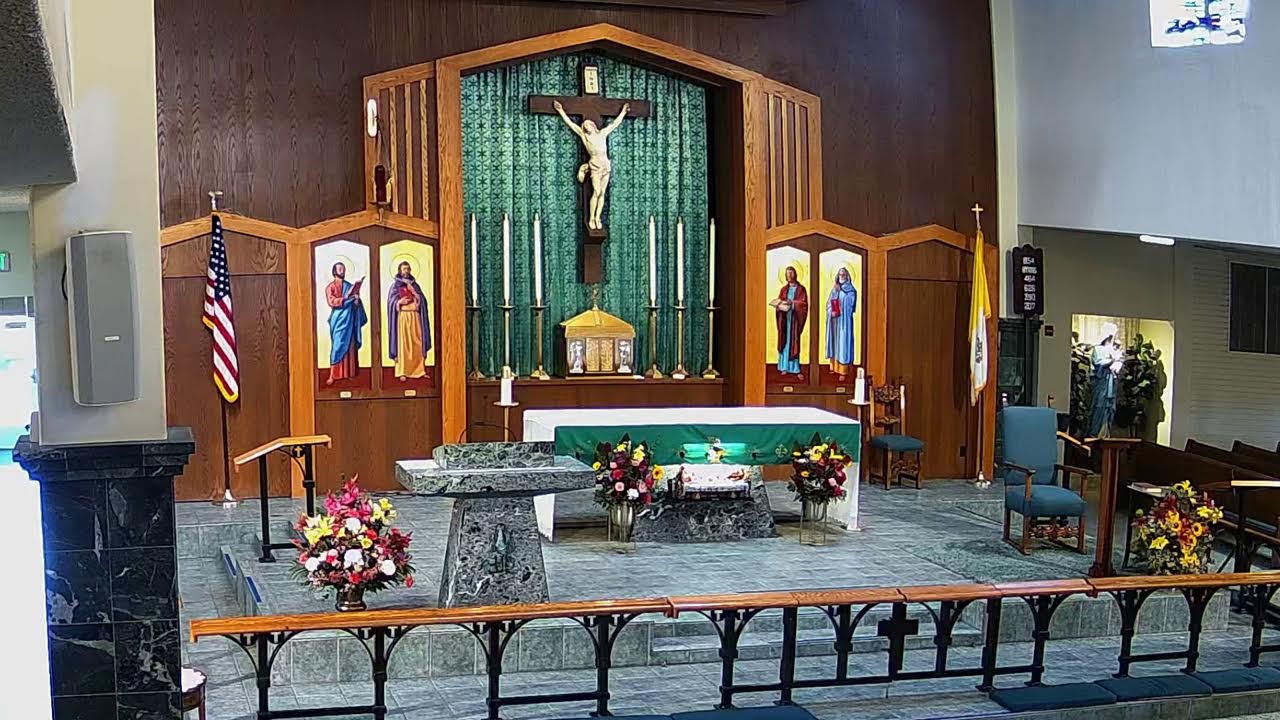 Saturday 8:00 AM English Mass and Rosary