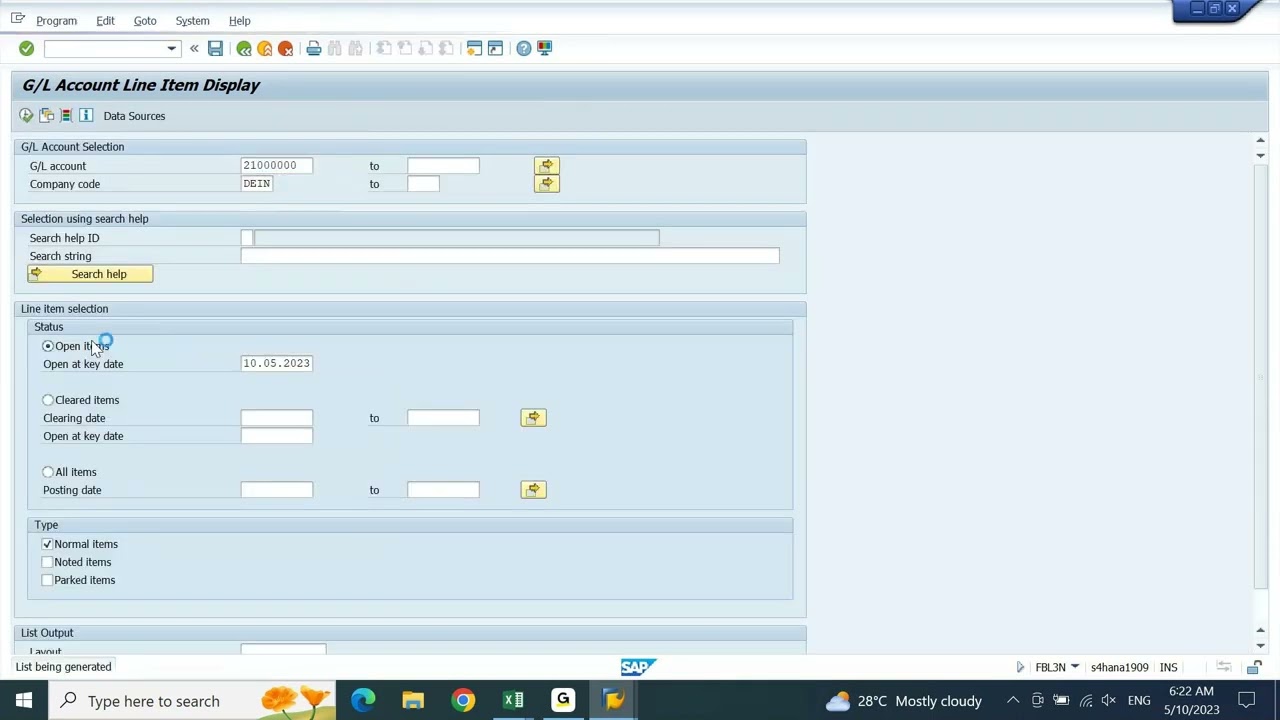 SAP FICO ENGLISH: Real Time GL Reports and Tables