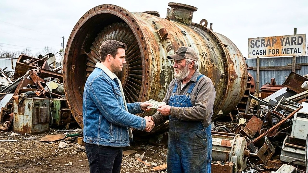 I Bought a $50M Nuclear Power Plant Part for ONLY $200! Found in Scrapyard...