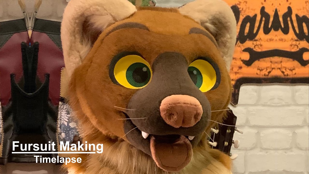 Fursuit Making Timelapse - [Kuna the Pine Marten]
