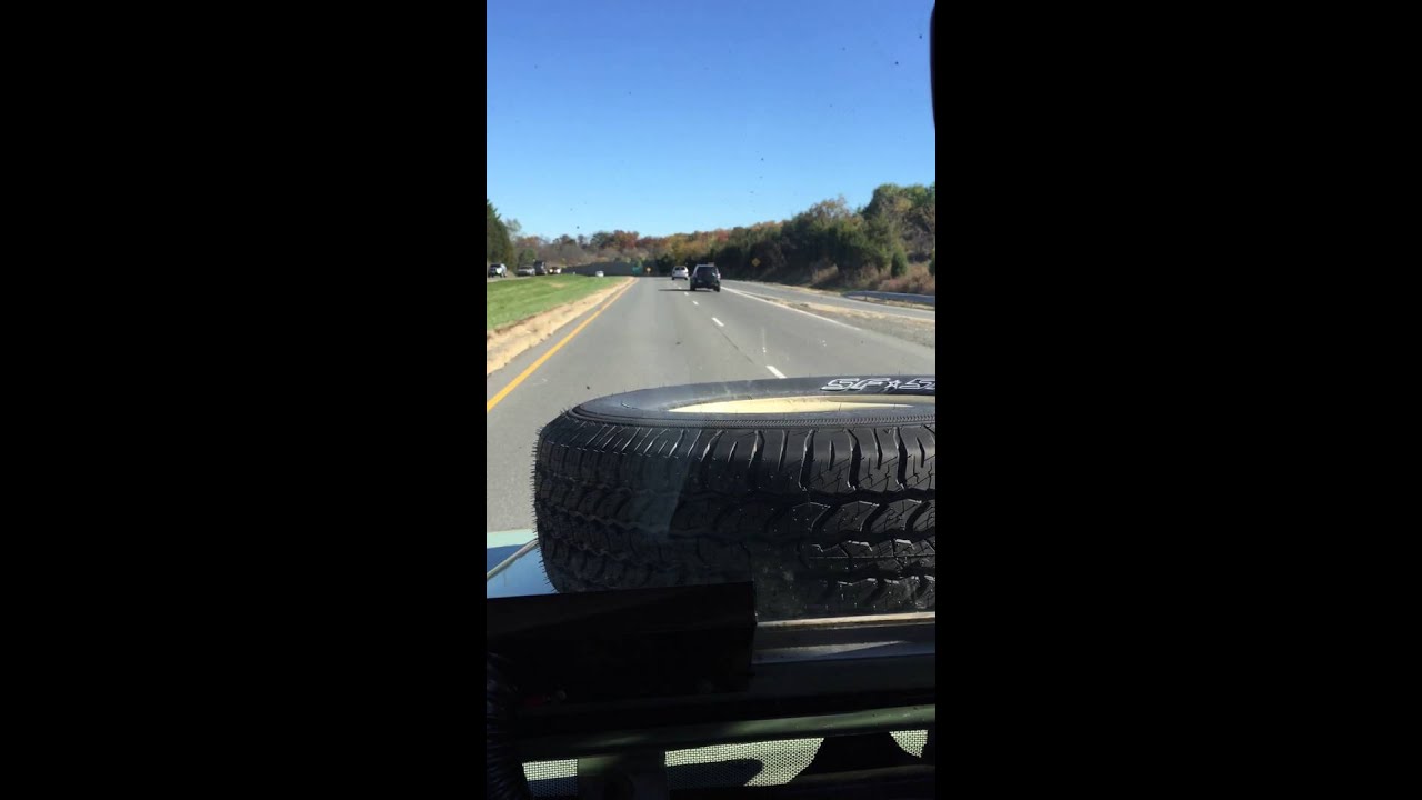 1965 Land Rover Series IIa rolling at 65mph